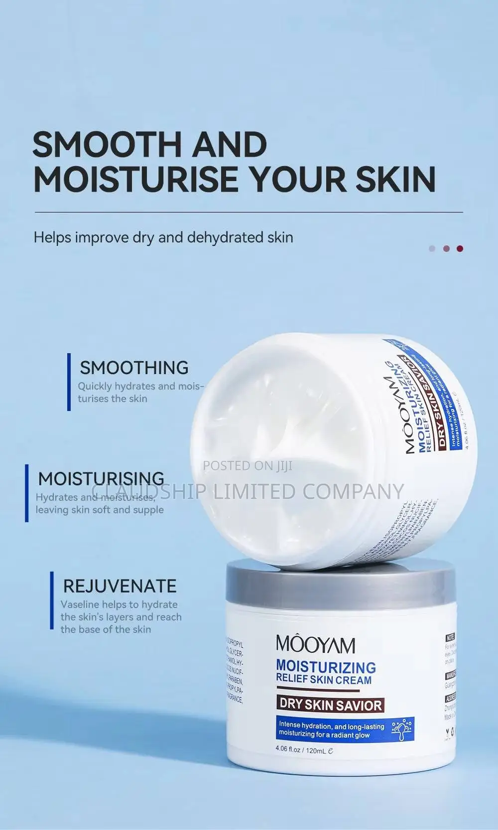 Moisturizing Relief Skin Cream - Dry Skin Savior