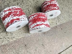 Caution Security Plastic Chain - thumbnail 2