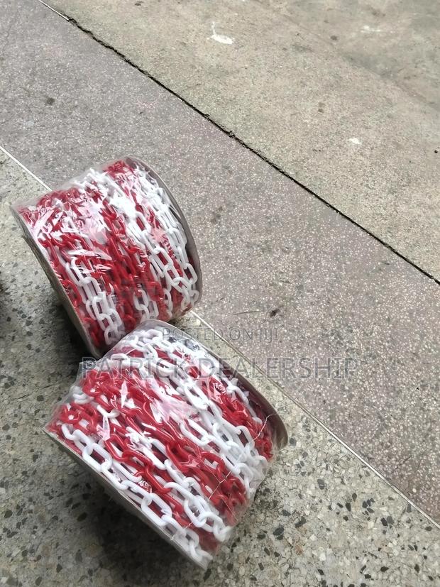 Caution Security Plastic Chain - thumbnail 3