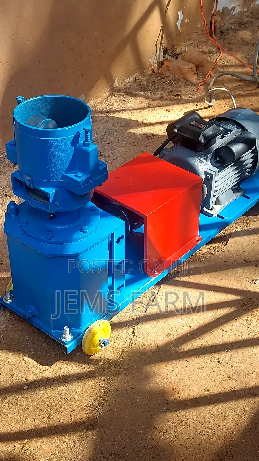 Pellet Machine Model160:Power 5.5kw 200kg/Hr