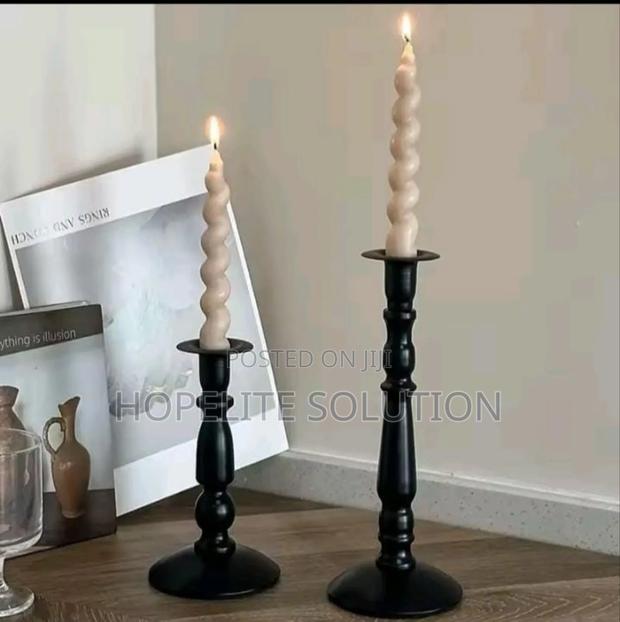 Metallic Candle Holders - thumbnail 2