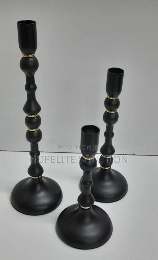 Metallic Candle Holders - thumbnail 3