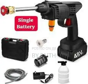 Long Battery Life Cordless Car Washer Gun Portable High Pressure Jet