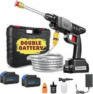 Long Battery Life Cordless Car Washer Gun Portable High Pressure Jet