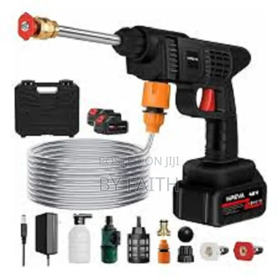 48v Jet Car Washer-High Pressure Portable Cleaning Tool