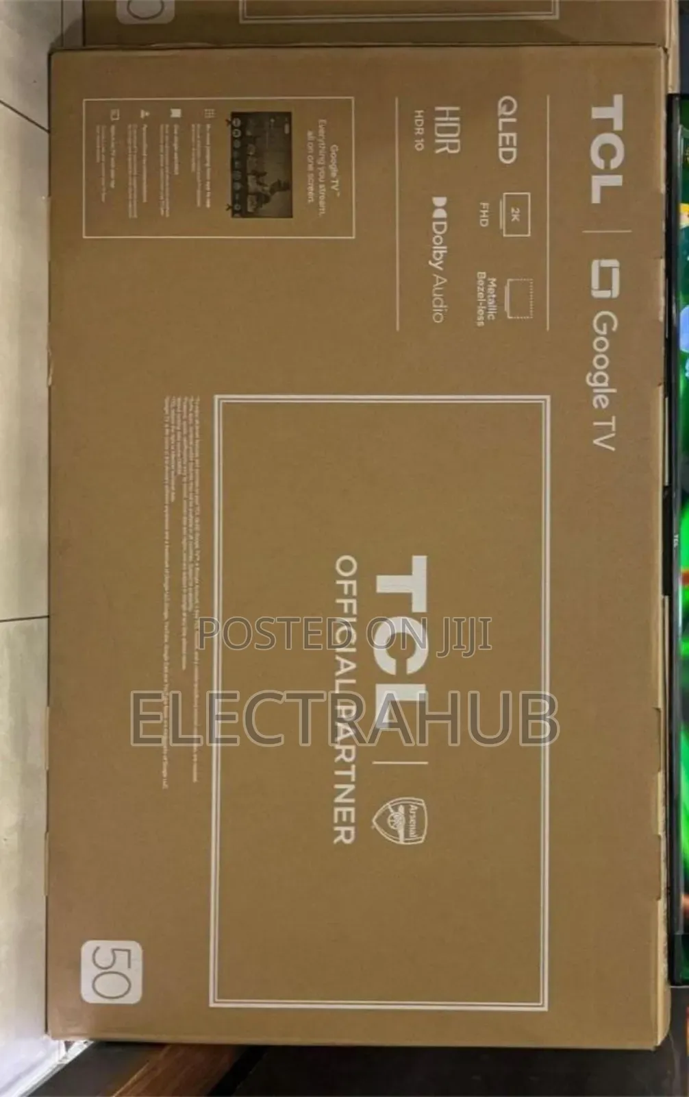 TCL 50 Inch Qled Google Tv Brand New Sealed
