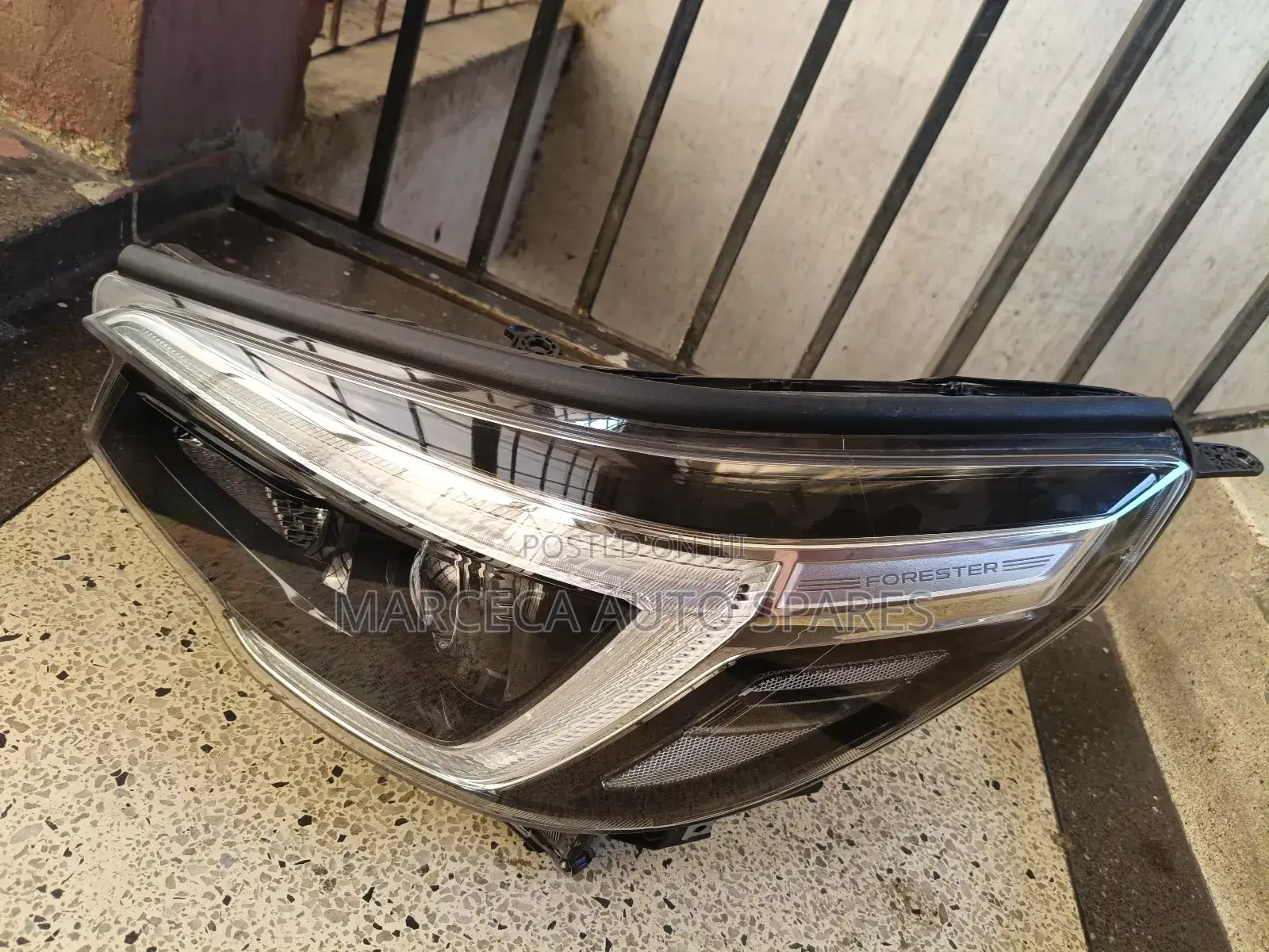 Headlight Subaru Sk 9 Engraved Jq Xenon