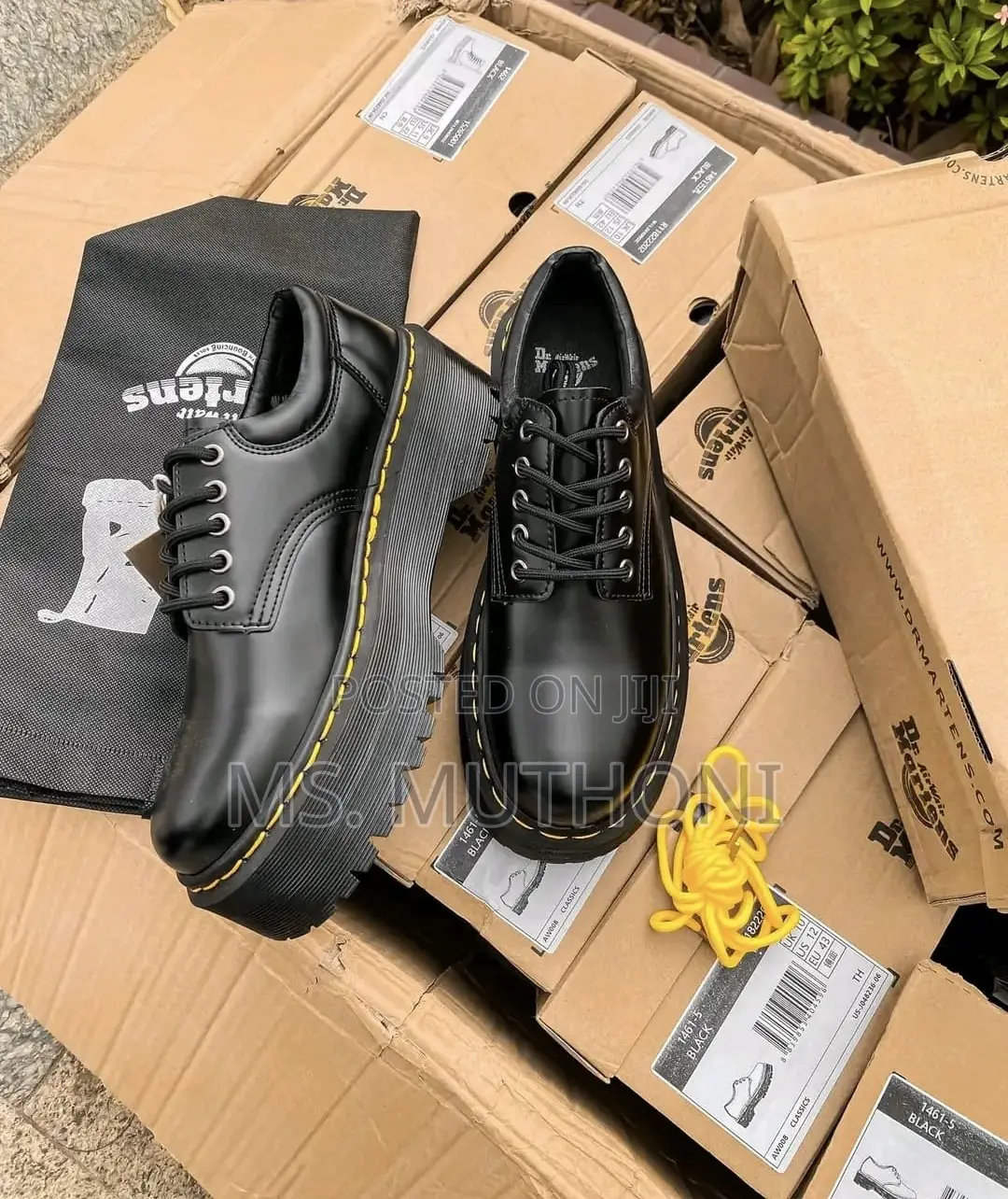 Dr. Martens 1461 Fenimore Bex Buckle / Laces Shoes