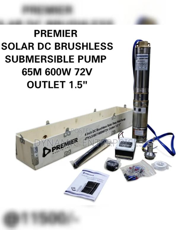Premier Solar Dc Brushless Submersible Pump - main view