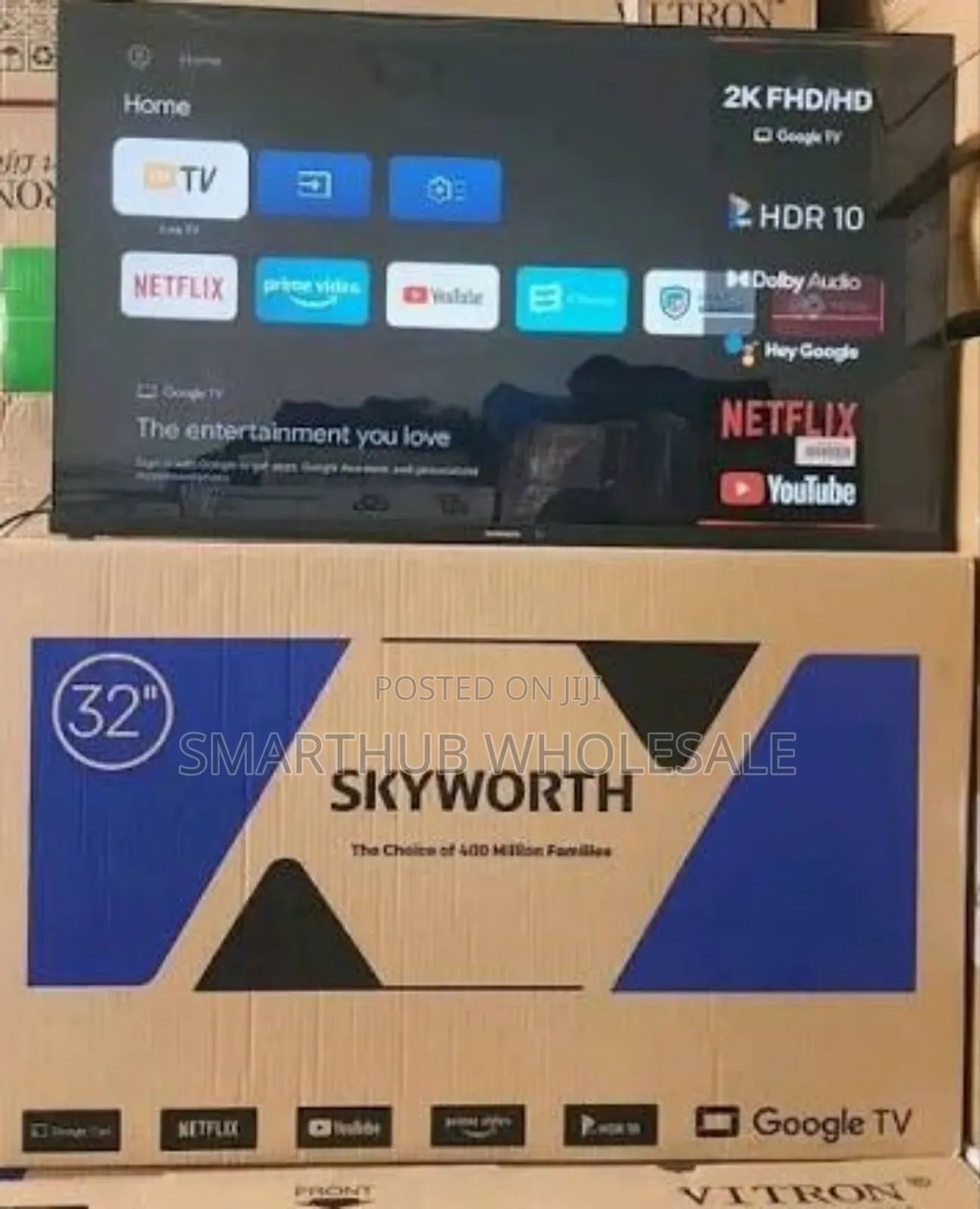 *Skyworth 32 " Smart Google Tv