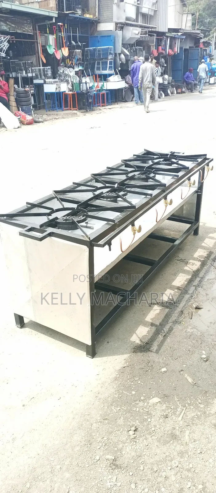 Closed Commercial Green Burner Gas