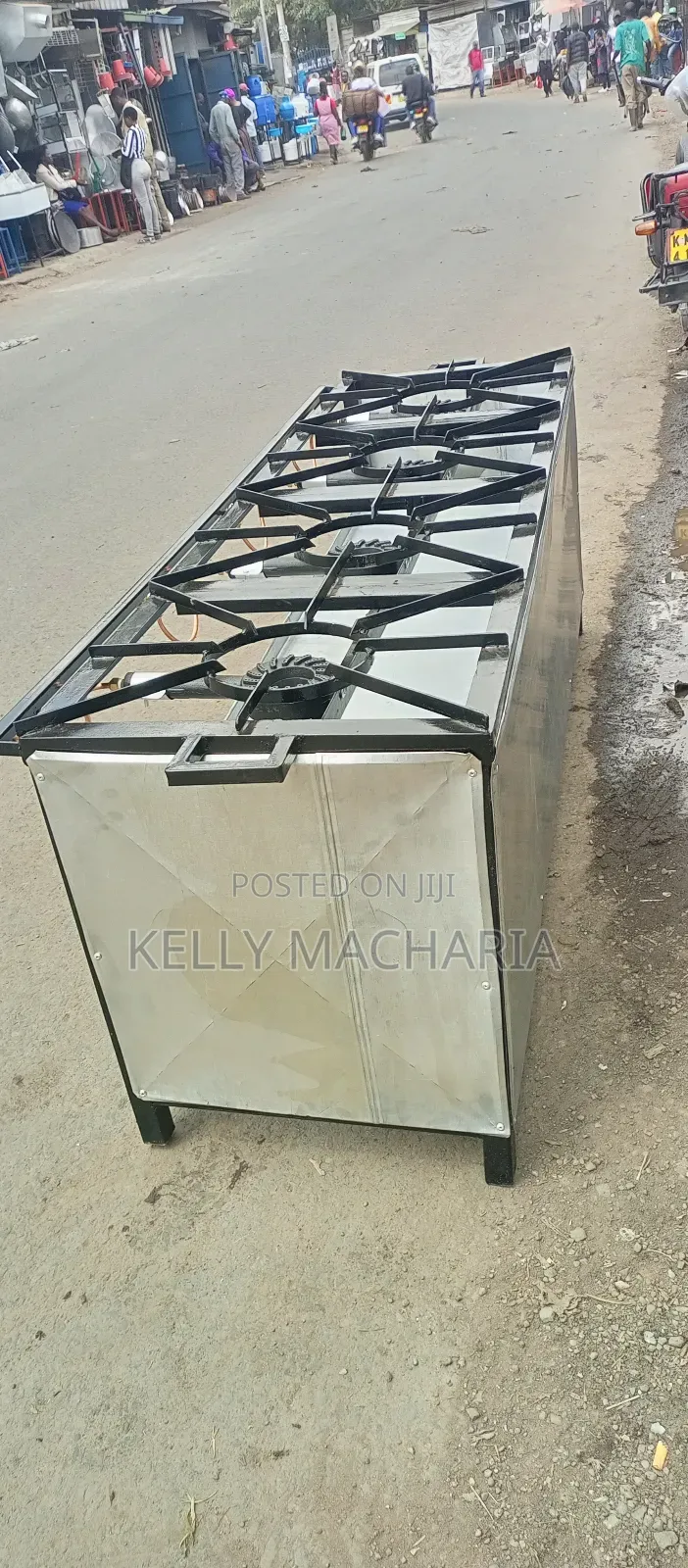 Closed Commercial Green Burner Gas