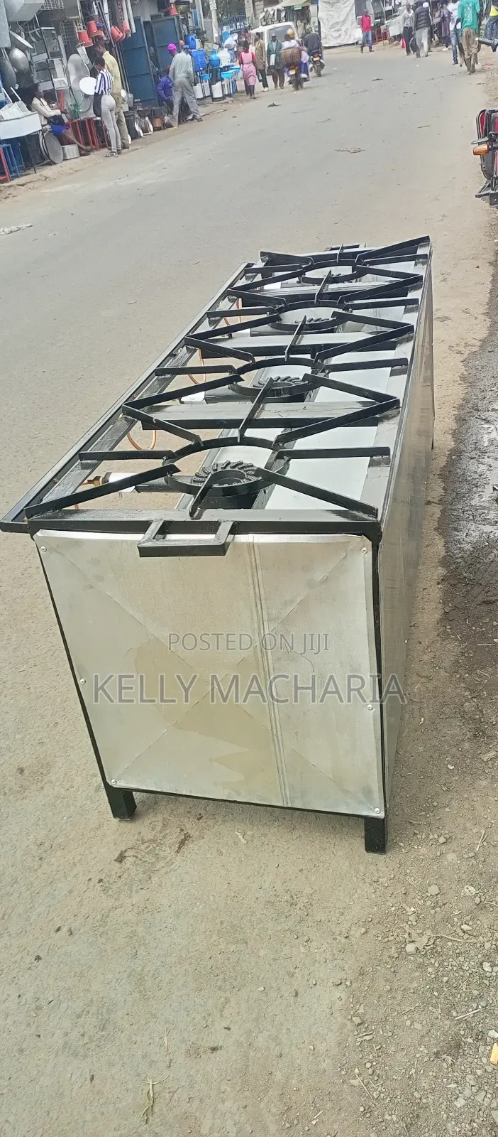 Closed Commercial Green Burner Gas