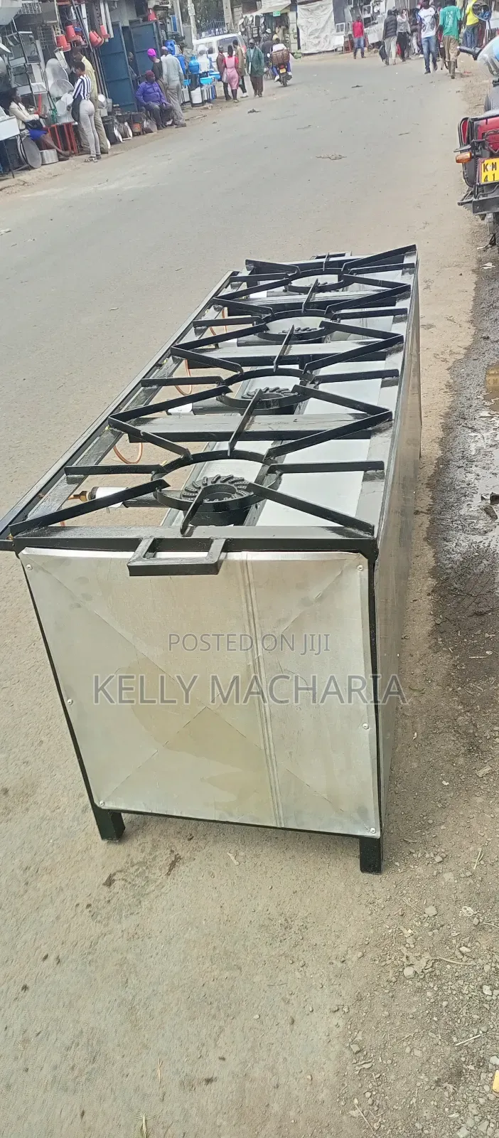 Closed Commercial Green Burner Gas