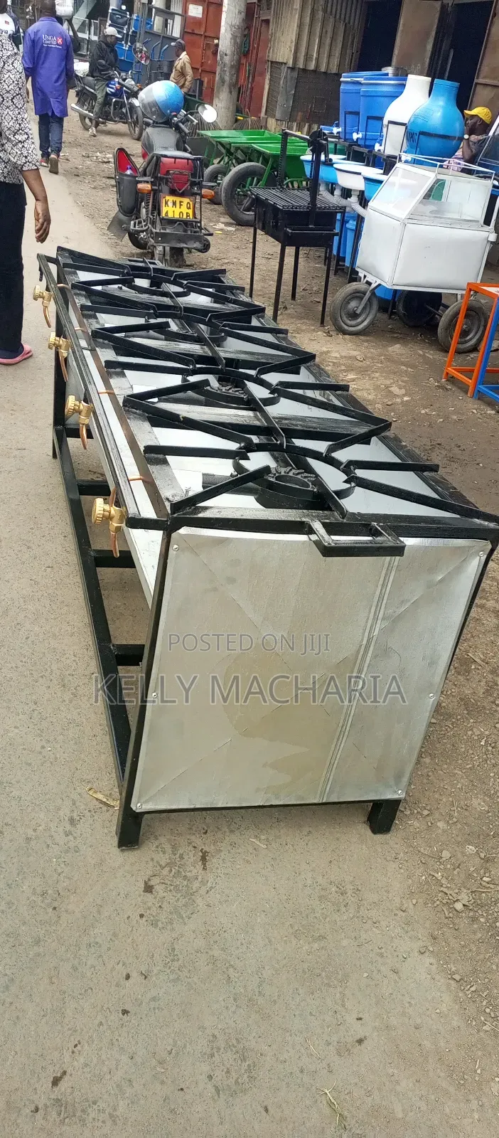 Closed Commercial Green Burner Gas