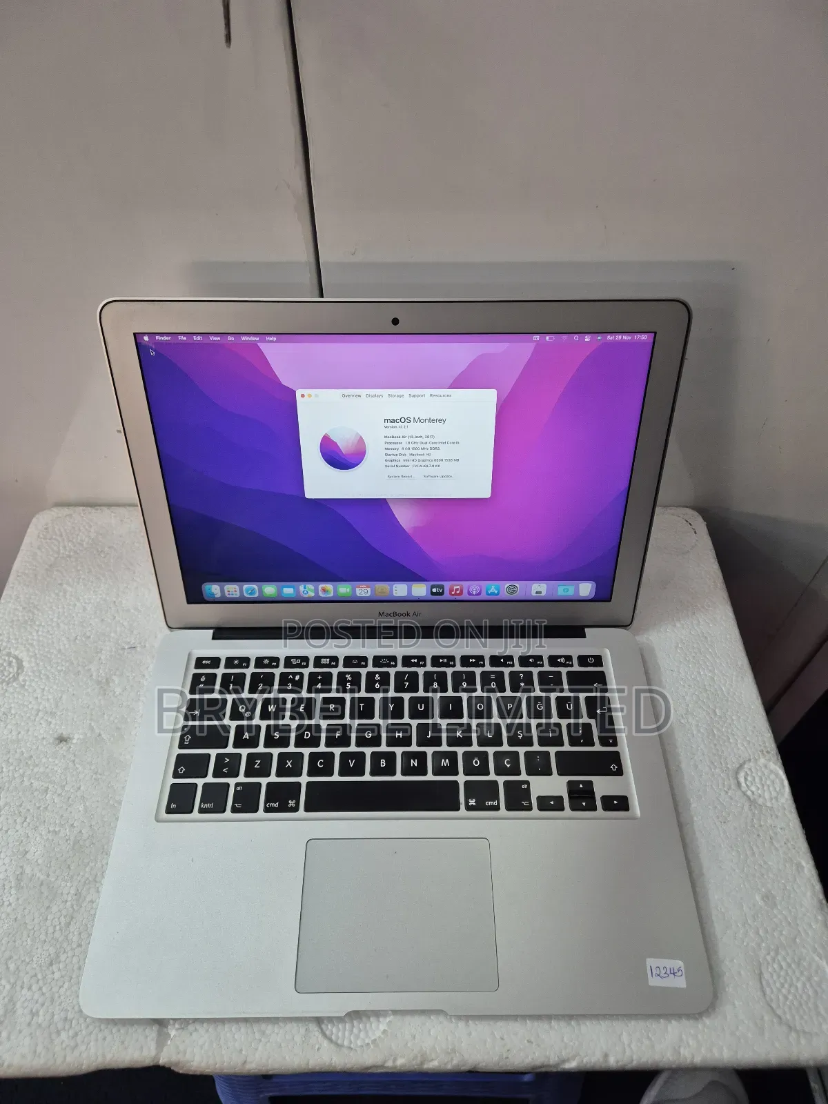 Laptop Apple MacBook Air 2017 8GB Intel Core I5 SSD 128GB