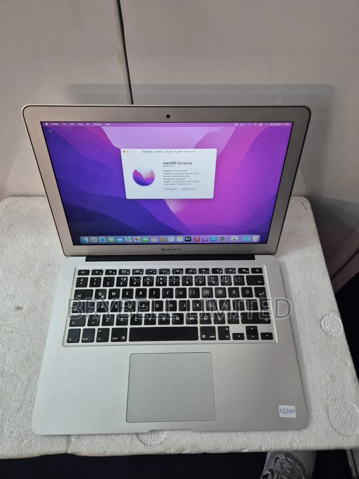 Laptop Apple MacBook Air 2017 8GB Intel Core I5 SSD 128GB