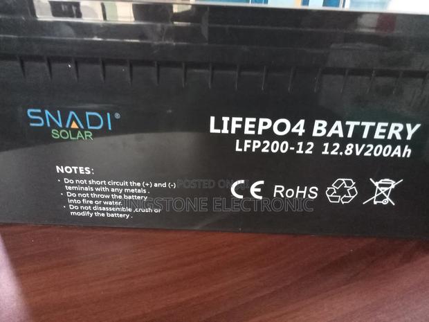 Lithium Battery 2.56kwh ,12.8v, 200ah