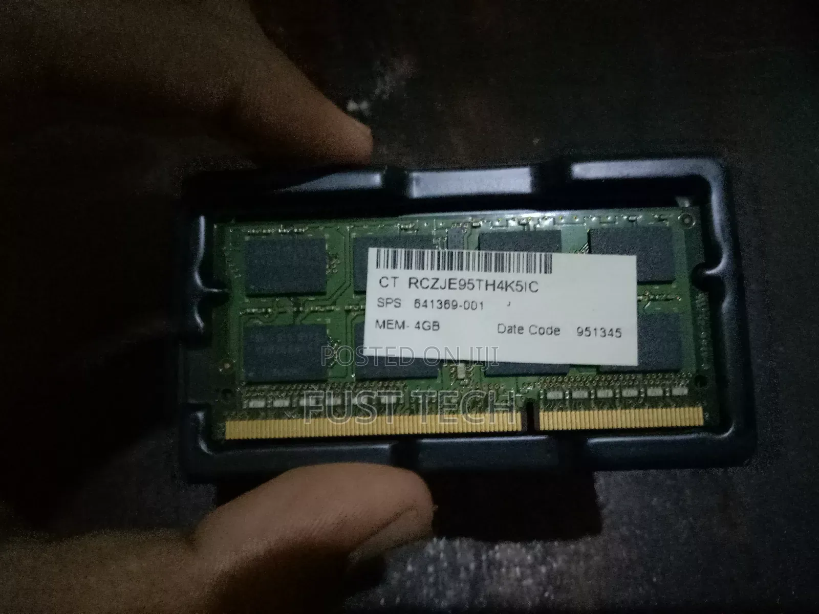 Samsung Laptop Ram Stick 4gb