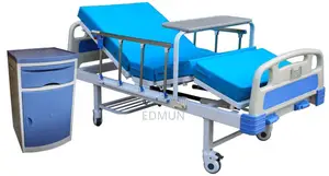 2-Crank Hospital Bed – Manual Adjustable Medical Bed (Brand New)