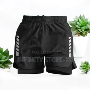 2in 1men's Gym Short