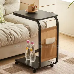 New Arrival2 Layer Trolley Side Table With Matching Insert Pocket