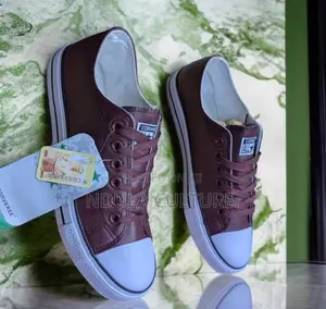 Leather Converse
