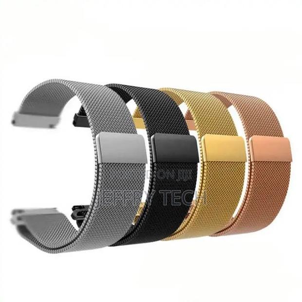 Watchband With Frame for Apple Watch Series -Color Black. - main view