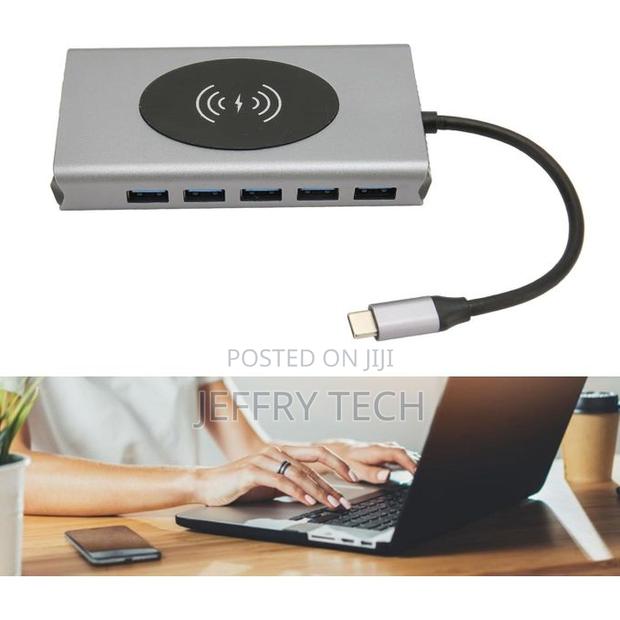 13 in 1 Type C Usb Hub With Wirless Charging - thumbnail 5
