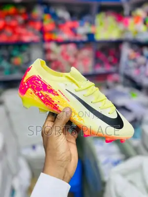 Air Zoom Yellow Mbappe Vapor 16 Mercurial Soccer Football Boots