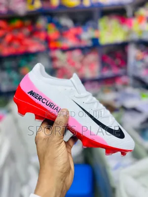 Nike Air Zoom XXV Mercurial Red White Low-Top Football Boots