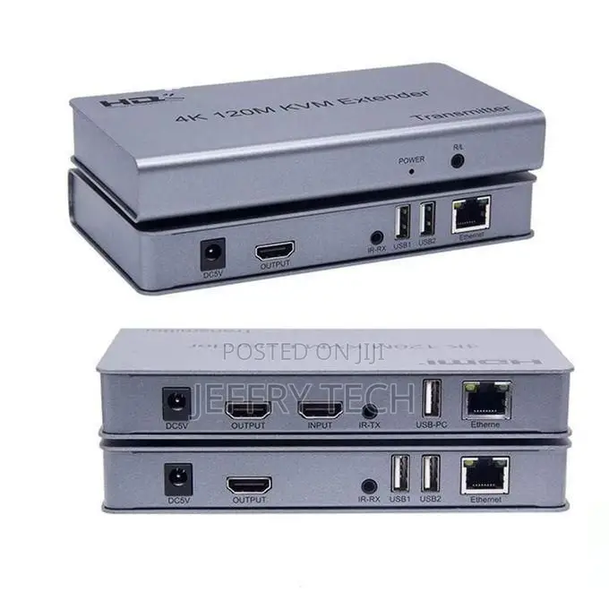 XLT Hdmi KVM Extender Transmitted Over Ethernet via Cat5/5e/Cat6/7