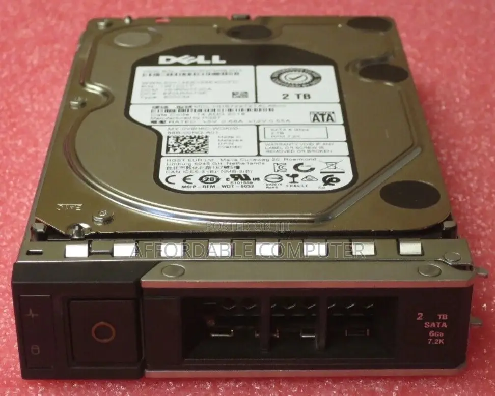 Dell 2tb 7. 12g 2.5" Sas Tmvn7 Gen14 Caddy Dxd9h