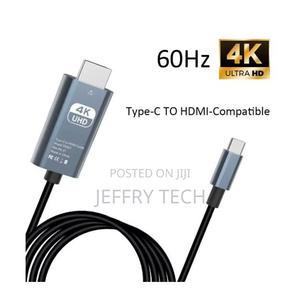 Usb Type-C to Hdmi Adapter Cable – 60hz Screen Mirroring for iPhone - thumbnail 2