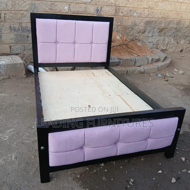 4×6 Mocket Bed Black Pink