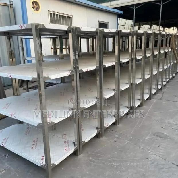 Stainless Storage Racks - main view