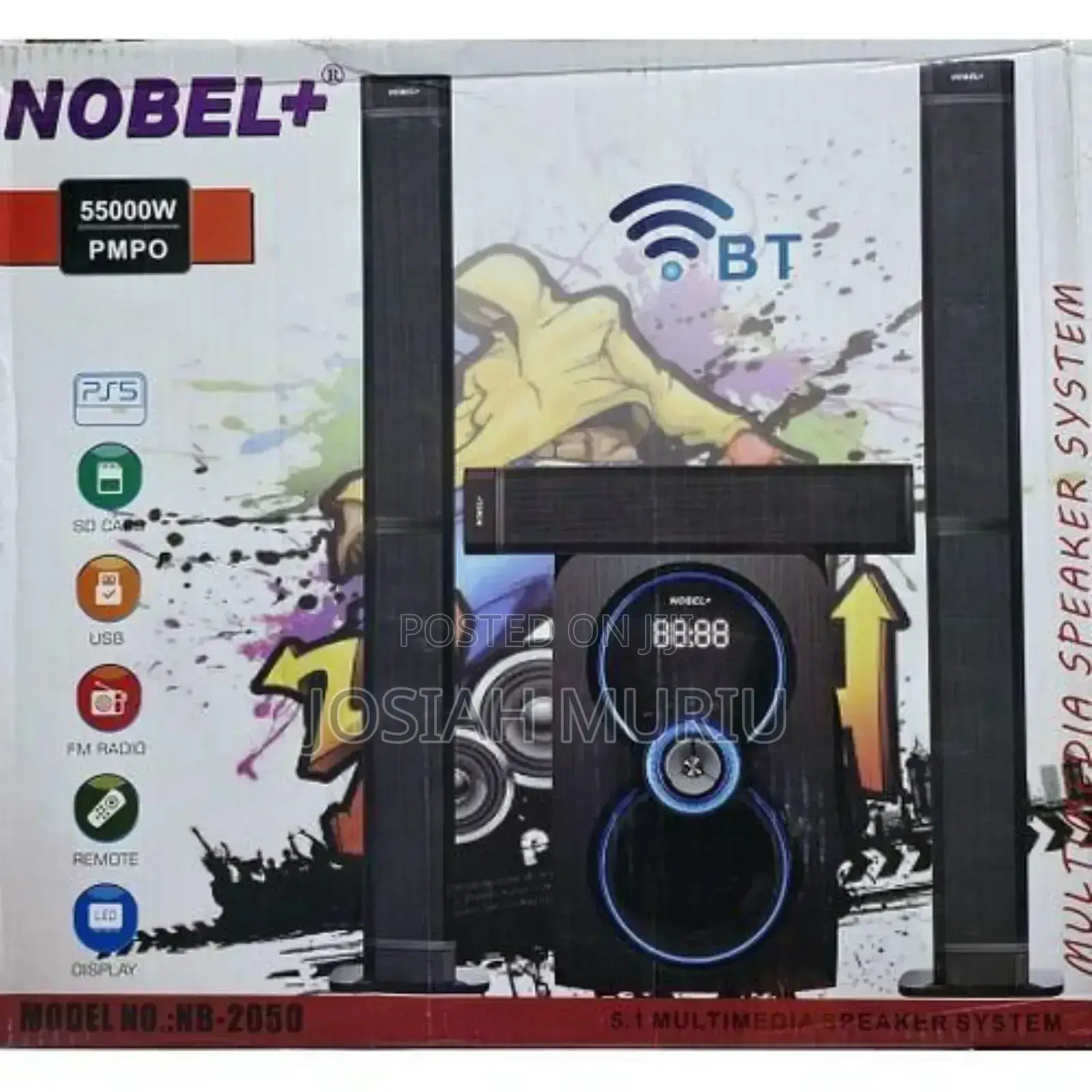 *Nobel Woofer 5.1 Nb2050