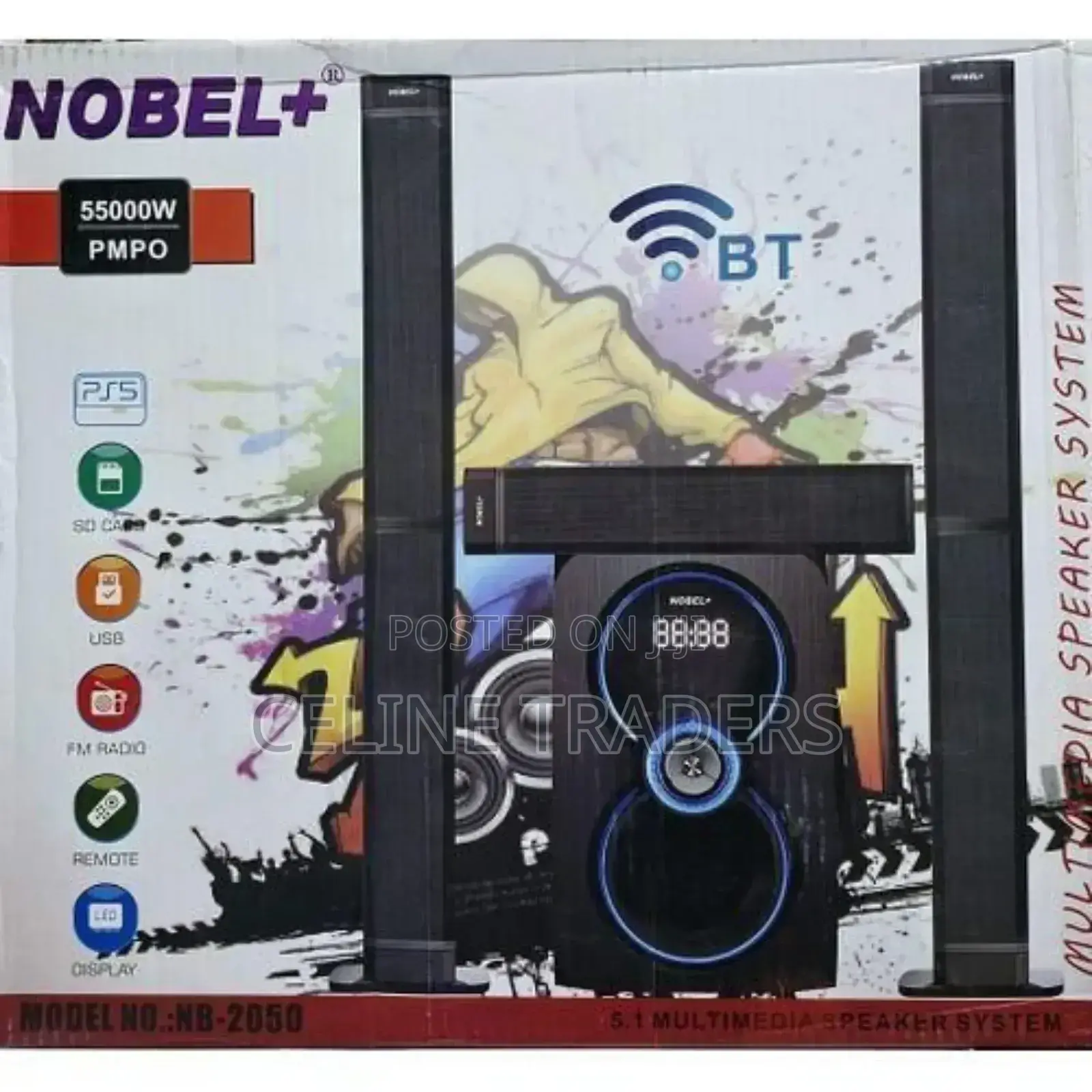 *Nobel Woofer 5.1 Nb2050