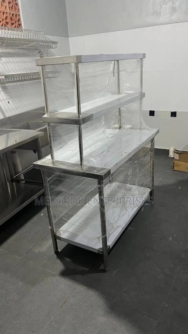 Kitchen Storage and Service Rack