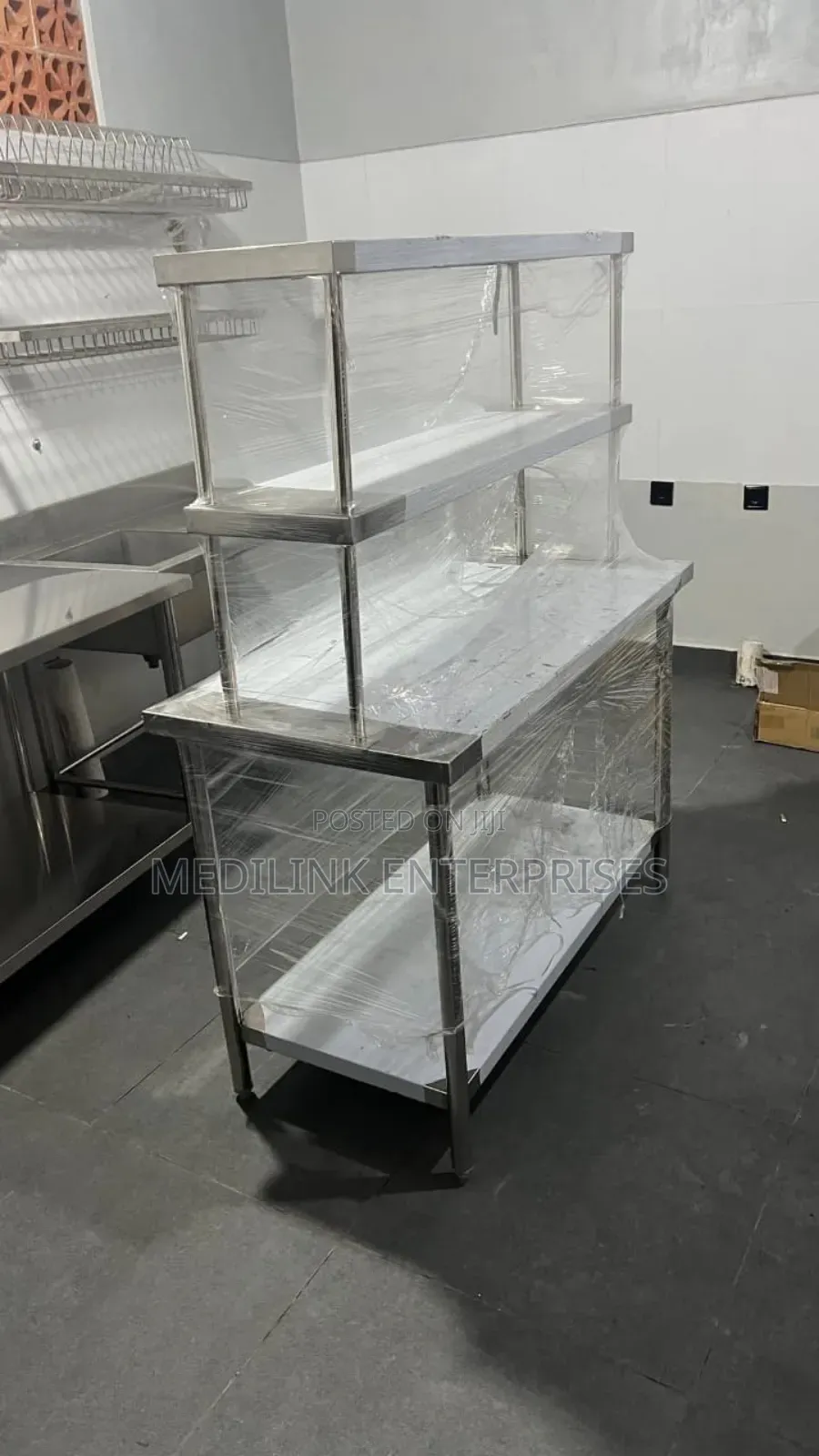 Kitchen Storage and Service Rack