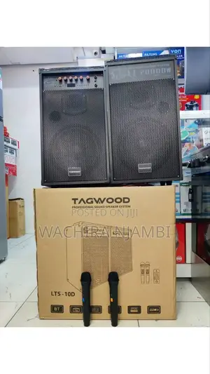 Tagwood 10d Dual Speakers With 2 Microphones – Powerful Bass