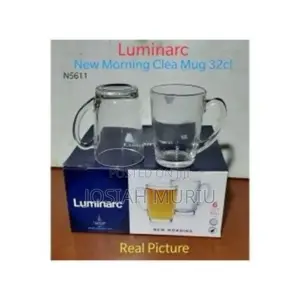6pcs Set New Morning Clear Mugs for Home/Restaurant Use