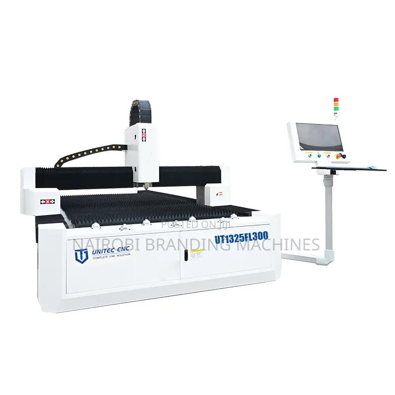 220v 300w CNC Fiber Laser Engraving and Cutting Machine