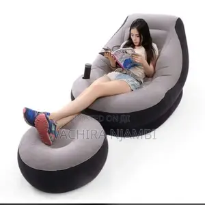 Portable Inflatable Chair With Pump – Easy Relaxation Anywhere