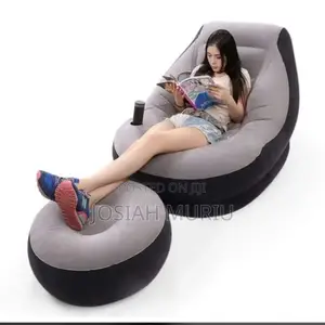 Portable Inflatable Chair With Pump – Easy Relaxation Anywhere
