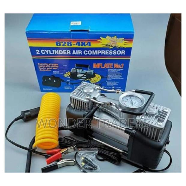 Double Cylinder Car Tire Compressor/Inflator - main view