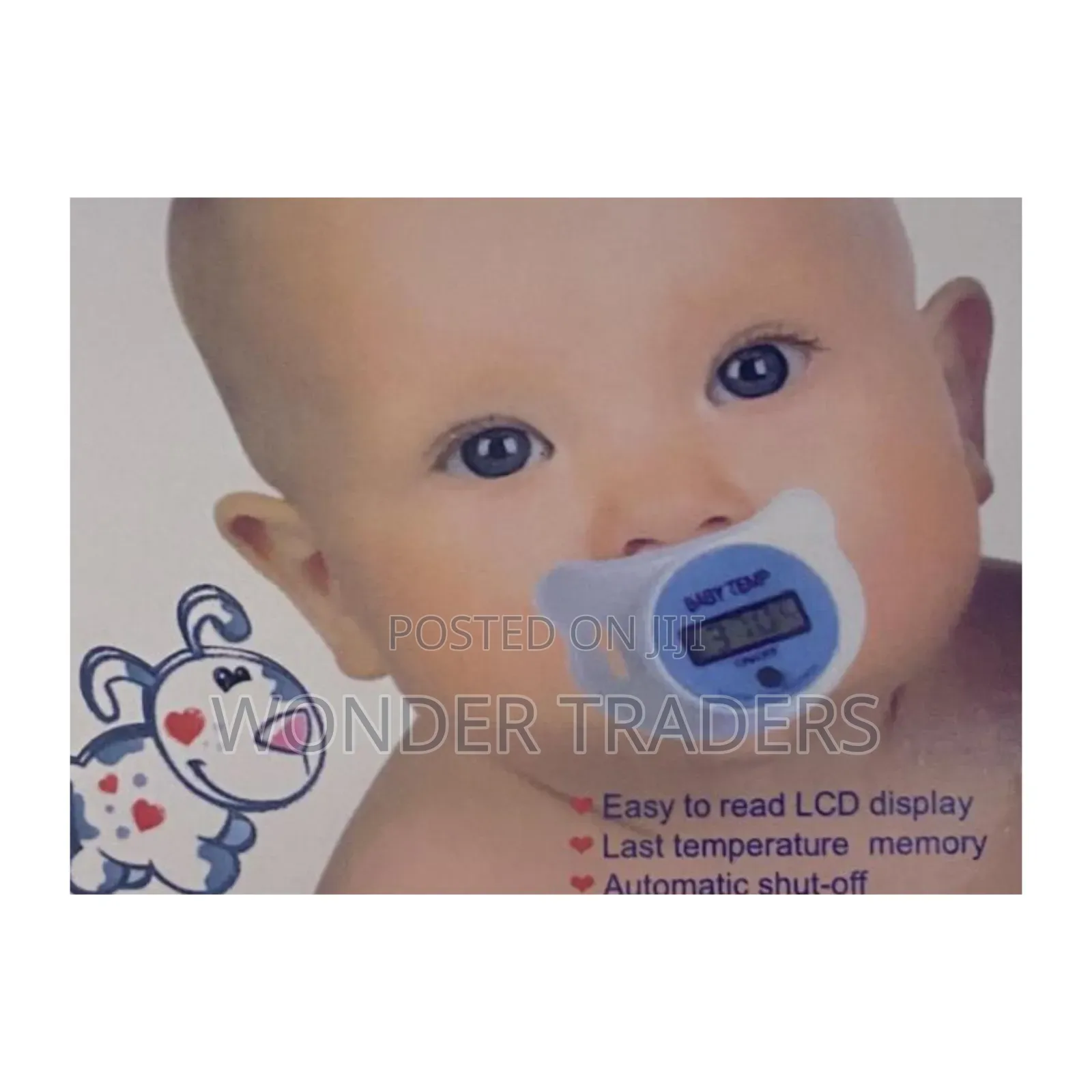 Pacifier With Temperature .