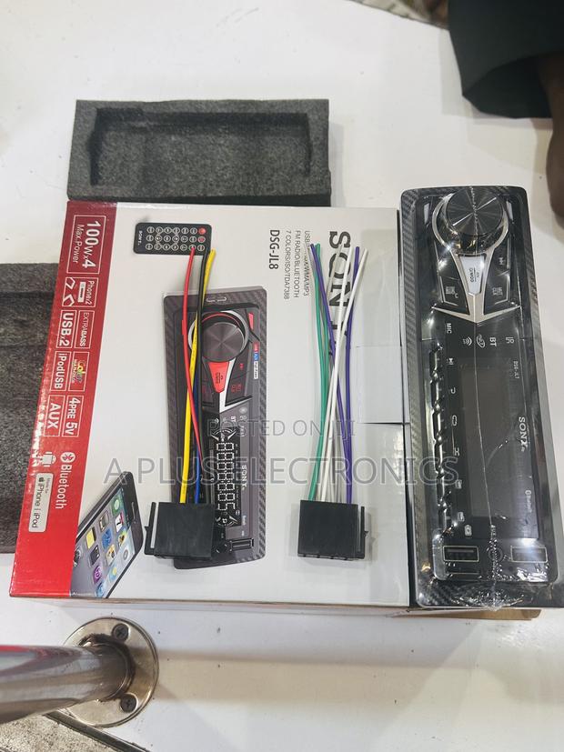 Sony Mp3 Player Jl8 Car Stereo Bluetooth Usb Fm Radio