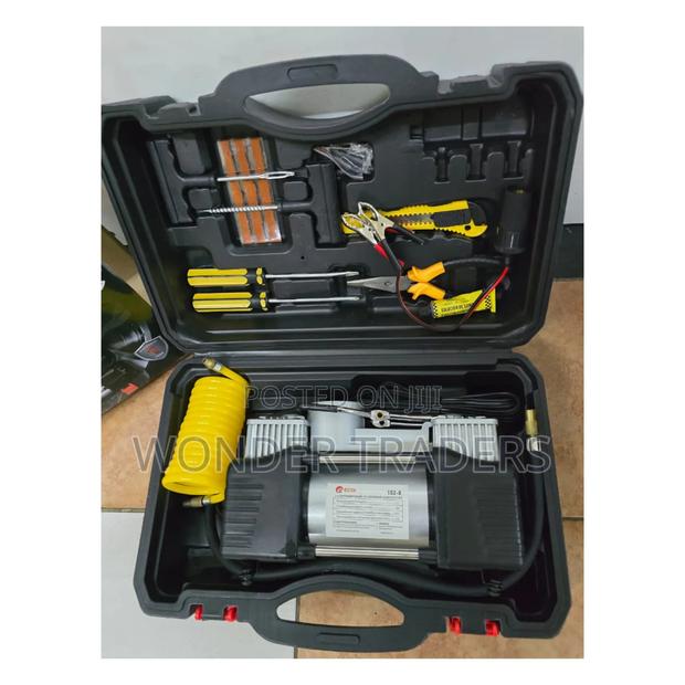 Edon Double Air Compresor 9l 
With Accessories