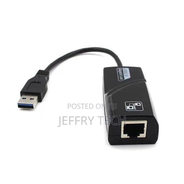 Usb 3.0 to Rj45 Ethernet Adapter 1000mbps Type-C Usb Lan Network - thumbnail 3